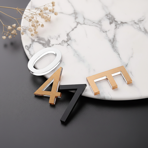 Letras y Números Acrílicos Cortados con Láser 3D Personalizados, Letrero para Tienda, Alfabeto Pequeño, Mini Letras y Números Acrílicos - Product Image 1