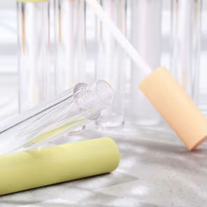 CY042 Personalización de Alta Calidad, Tubo de Brillo Labial Transparente de Cristal, Envases Vacíos para Brillo Labial de 3.5ml - Product Image 5