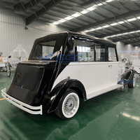 XCEGO Voiture électrique classique Rolls-Royce vintage personnalisée, longue limousine rétro antique, 5-6 places, autonomie de 80-100 km, vitesse maximale de 30 km/h