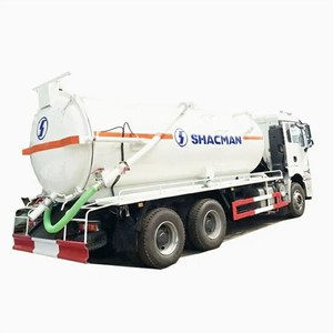 Shacman 20CBM Caminhão De Sucção FECal Caminhão-tanque Séptico 6X4 Tipo Sucção Esgoto <span class=keywords><strong>Scavenger</strong></span> para Venda - Product Image 2