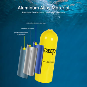 Prix d'usine DIDEEP, bouteille d'air de plongée sous-marine de 2 L, 20 à 30 minutes sous l'eau, avec sac portable - Product Image 5