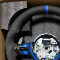 Volant de voiture en daim modifié, gauche et droite, performance M pour BMW F10 F20 F22 F30 F40