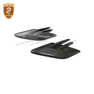Garde-boue de protection en Fiber de carbone, accessoire pour pare-choc avant, lèvre, nouveau Range Rover Sport <span class=keywords><strong>Svr</strong></span>, livraison rapide - Product Image 2