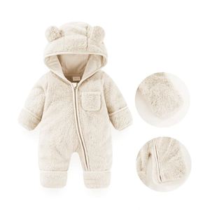 Conjunto de Ropa para Bebé Recién Nacido con Manoplas Plegables, Ropa de Invierno de Forro Polar para Niñas y Niños - Product Image 2