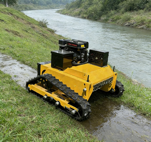 <span class=keywords><strong>Tondeuse</strong></span> à gazon <span class=keywords><strong>électrique</strong></span> <span class=keywords><strong>sans</strong></span> <span class=keywords><strong>fil</strong></span> télécommandée pour terrains en pente, avec une forte capacité de franchissement et une maniabilité aisée sur les terrains complexes - Product Image 1