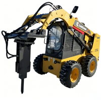 Marteau hydraulique démolisseur Runheng pour chargeuse compacte avec moteur, pour engins de construction