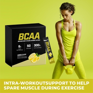 Échantillon Gratuit Formule Personnalisée <span class=keywords><strong>BCAA</strong></span> Amino Bulk <span class=keywords><strong>Bcaa</strong></span> 2:1:1 Poudre Complément Sportif Santé EAAS Acides Aminés Essentiels en Poudre - Product Image 3