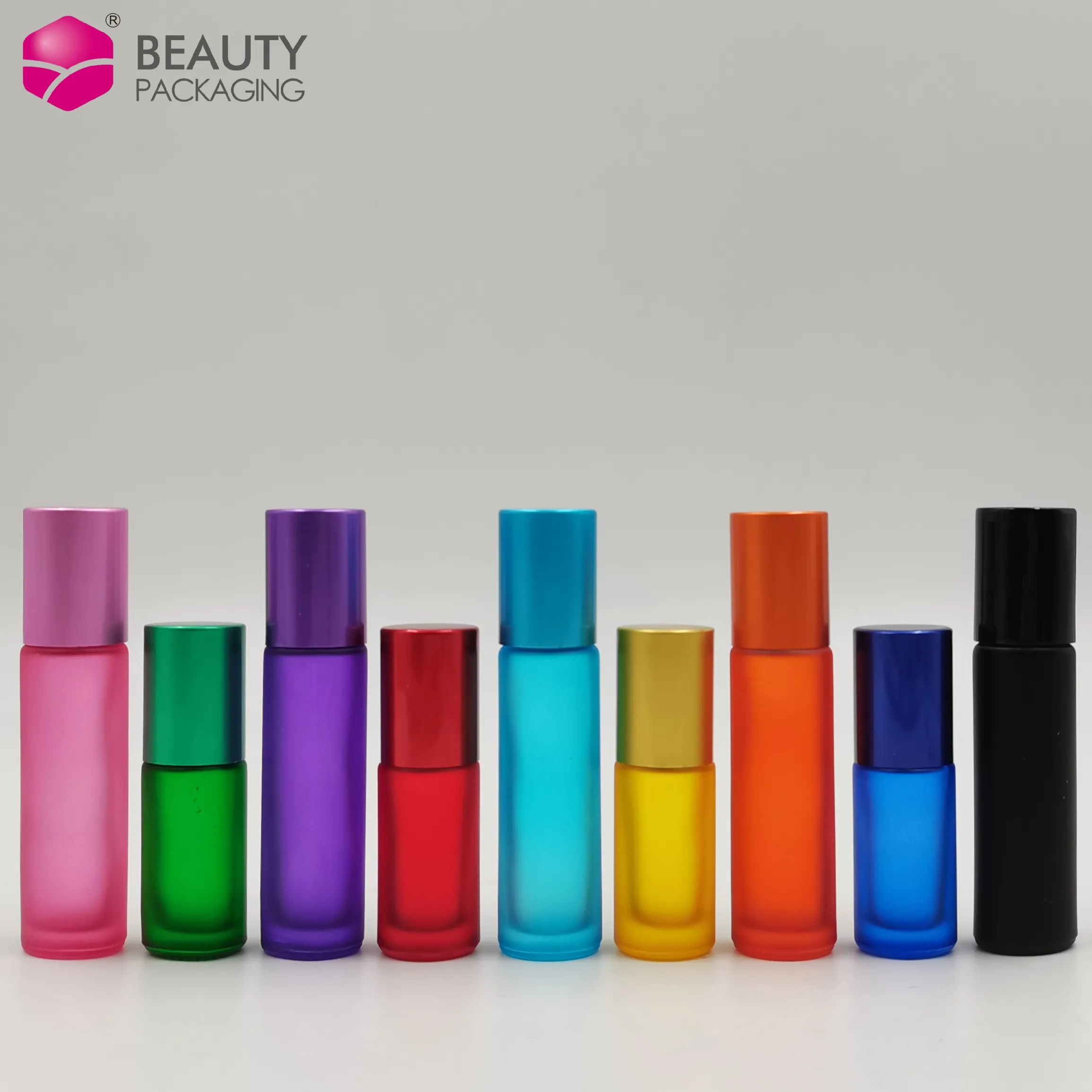 Stock Matt Glass Bottle Roller Ball Perfume Deodorant 5ml 10ml Essential Oil Glass Bottle