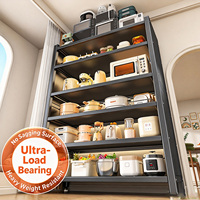 Nouvelle conception de meuble de rangement de cuisine en métal avec porte PC pour salon et cuisine