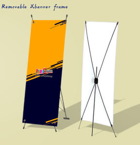 التجاري الجملة عالية الجودة رخيصة مخصص عرض رفوف حامل X لافتة تسحب لأعلى للمنتجات ترويج المبيعات معلومات الأعمال - Product Image 5