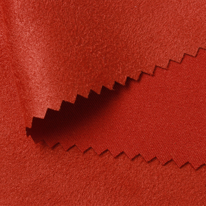 Chất lượng cao bán buôn 50% rPet tái chế polyester 50% Polyester 200D da lộn áo khoác căng Chất liệu vải - Product Image 3