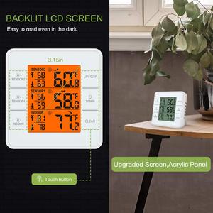 Termometro Digitale LCD Retroilluminato per Uso Domestico con <span class=keywords><strong>Allarme</strong></span>, Monitoraggio della Temperatura per Frigorifero e Congelatore, Supporto OEM/ODM - Product Image 4