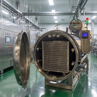 Autoclave entièrement automatique personnalisé pour la stérilisation des aliments en conserve