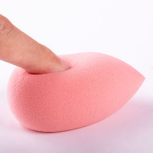 Venta al por mayor 8 unids/caja polvo cosmético esponja suave lágrima belleza esponja licuadora látex libre lindo Color caramelo esponja <span class=keywords><strong>de</strong></span> <span class=keywords><strong>maquillaje</strong></span> - Product Image 5