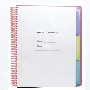 2026 New Arrival tùy chỉnh kích thước A6 A5 A4 A3 xoắn ốc ràng buộc máy tính xách tay bìa cứng Màu cá nhân in ấn máy tính xách tay - Product Image 4