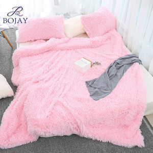 Bán Sỉ Double Sided 100% Polyester Mùa Đông Mink Mềm Ấm Sang Trọng Faux Fur PV Sang Trọng Ném Chăn - Product Image 3