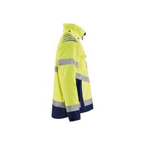 BLAKLADER - 4780197733894XL Veste légère doublée Hi-vis Jaune/Bleu marine-EAN 7330509655405 HI-VIS WORKWEAR - Product Image 3
