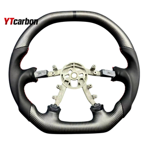 Volante de Fibra de Carbono Real Personalizado Estilo Racing YTcarbon para Seville SLS STS 98-04, Accesorios Interiores para Auto - Product Image 6