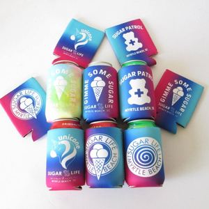Custom Logo Neoprene Insulated Collapsible Stubby Beer Sleeve Daily Life Use Personalized Can Cooler Coozies with Custom Logo - Product Image 3