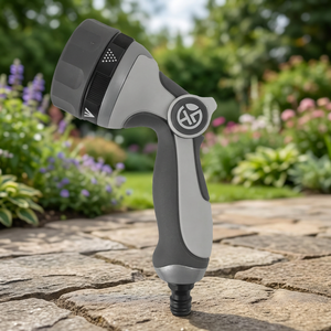 Pistolet d'arrosage de jardin 5 fonctions avec commande au pouce et jet réglable pour l'arrosage du jardin - Product Image 3