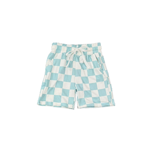 SS0832 Vente en gros Ensemble de vêtements pour enfants/tout-petits en coton et élasthanne, short d'été décontracté pour petite fille, imprimé drapeau rouge du 4 juillet - Product Image 3
