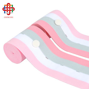 Pronto Atacado Personalizado Cor Descartável CTG Belt Fetal Botão 6cm X 130cm Monitoramento Abdominal Colorido Elástico - Product Image 1