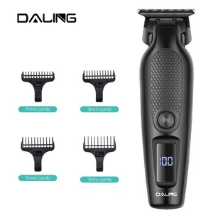 <span class=keywords><strong>DALING</strong></span>, nueva cortadora de pelo eléctrica profesional con carga USB recargable, cortadora de pelo inalámbrica de corte automático, la más nueva para salón - Product Image 4
