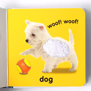 Baby First words touch board libri stampa <span class=keywords><strong>libro</strong></span> 3d sensoriale con copertina rigida - Product Image 2