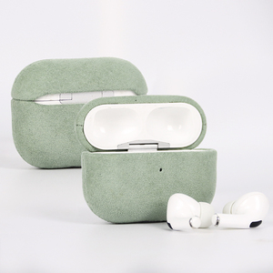 Funda de cuero de lujo de color puro para Airpods Pro 2nd 2nd 2 3 Generation Wireless TWS es Funda protectora para <span class=keywords><strong>Max</strong></span> para Airpods - Product Image 4