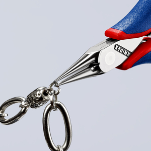 KNIPEX 35 32 115 Special electronics <b>pliers</b> with multi-component handles 115 mm - Product Image 3