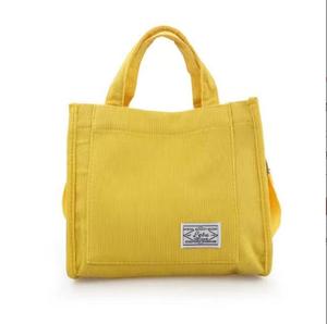 Sacs à main rétro décontractés en velours côtelé, sacs bandoulière élégants, sacs de voyage écologiques, sacs à bandoulière les plus vendus - Product Image 3