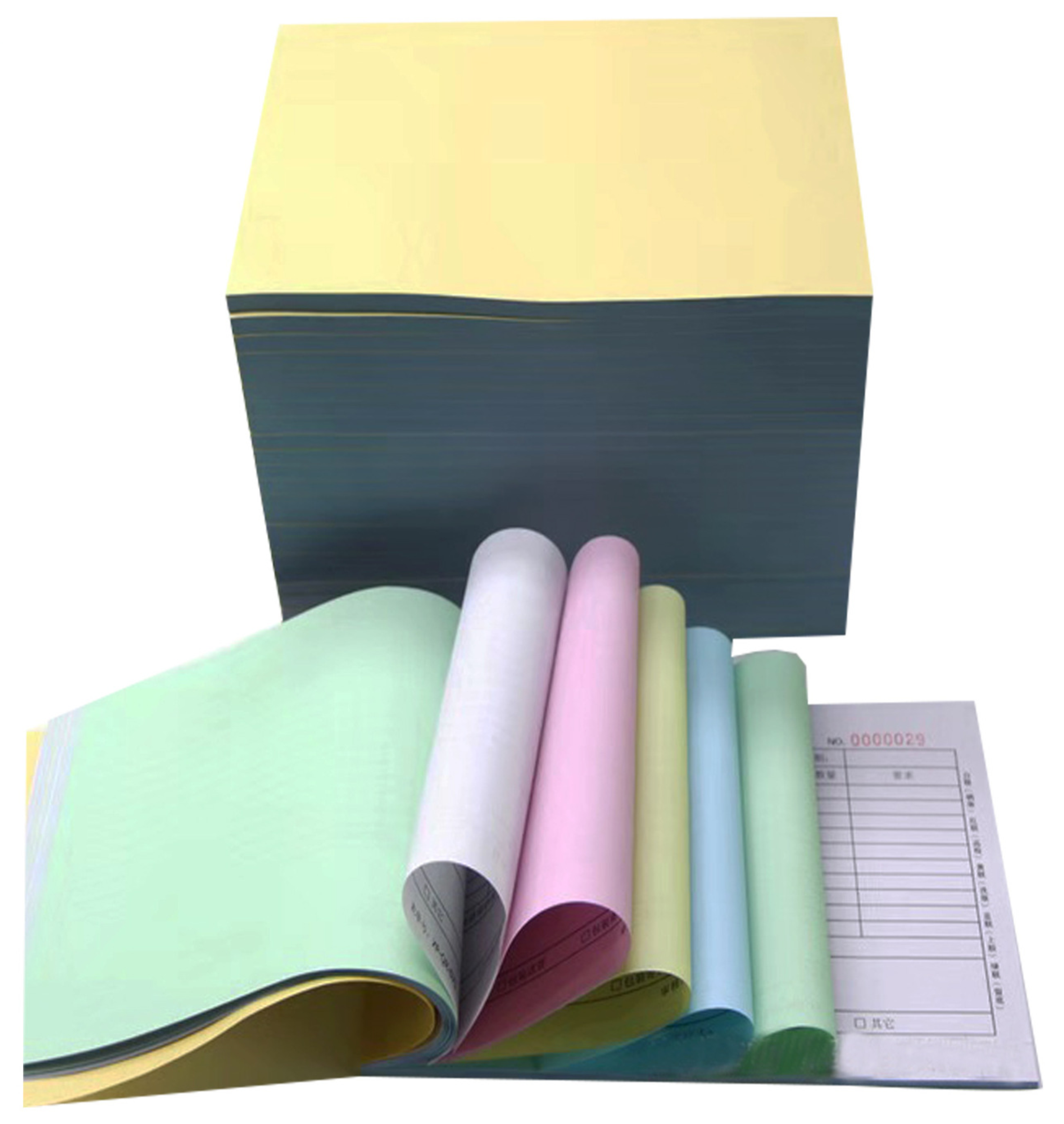 Paper Printing Service Carbon Paper Custom Printing Carbonless Form Custom Printing