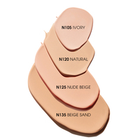 O.TWO.O Produk Terbaru Full Coverage 2-in-1 Krim Foundation & Setting Powder BB Cushion Pengontrol Minyak Concealer Bahan Mineral