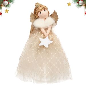 Decorazioni Natalizie, Graziosa Statuetta di Angioletto, Ornamento per Albero di Natale - Product Image 6