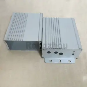 Free Length Custom Color Anodized Extruded Aluminum Enclosure Box for Electron W93xH43mm