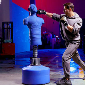 <span class=keywords><strong>Mannequin</strong></span> <span class=keywords><strong>de</strong></span> <span class=keywords><strong>boxe</strong></span> autoportant en caoutchouc robuste et écologique, idéal pour l'entraînement aux arts martiaux - Product Image 2