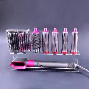 Estante de exhibición de hierro rizador <span class=keywords><strong>Dyson</strong></span> <span class=keywords><strong>Airwrap</strong></span>, estante de baño de montaje en pared acrílico completo, organizador, soporte de almacenamiento para el hogar - Product Image 3