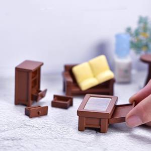 Décoration d'intérieur, figurine rétro nostalgique, mini radio rétro, miniatures de télévision, modèle miniature en résine, figurine miniature pour maison de poupée, ornement - Product Image 3