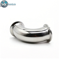 Couplages rapides coudés en acier inoxydable AISI304 316L pour système de refroidissement liquide de centre de données