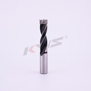 KWS Tungsten Carbide Dowel <strong>Drill</strong> Bit-Brad Point 10mm Shanker Black Oxide Finish Wood Cutting <strong>Blind</strong> Hole CNC Tool - Product Image 3