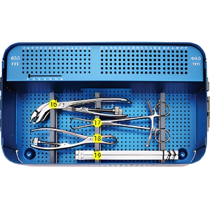 Juego de Instrumentos Ortopédicos para Fijación de Fracturas Óseas, Placa para Fragmentos Pequeños, Tornillos, Herramientas de Acero Inoxidable Alemán de Alta Calidad, Reutilizables - Product Image 1