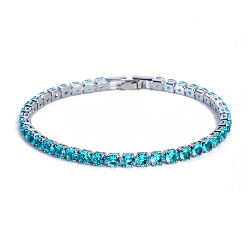 Stainless Steel Classic Cubic Zirconia Tennis