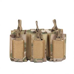 Sac à dos tactique à fermeture auto-agrippante, triple compartiment, entraînement en plein air, détachement rapide, compatible Molle, imperméable, léger, Oxford - Product Image 1