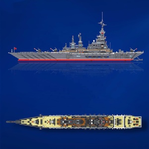 100041 WW2 navires <span class=keywords><strong>de</strong></span> <span class=keywords><strong>guerre</strong></span> militaires cuirassé Collection <span class=keywords><strong>guerre</strong></span> mondiale 2 II briques modèle classique bricolage assemblage jouets blocs <span class=keywords><strong>de</strong></span> construction ensembles - Product Image 4