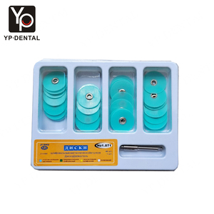 2024 <span class=keywords><strong>prix</strong></span> de gros d'usine 1 boîte 40 pièces 4 couleurs ensemble de disques de polissage dentaire orthodontique - Product Image 4