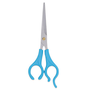 Hair Scissors Stainless Steel Blunt Tip Short Handle For Home Use Children Hair Cutting Beard Trimming - Product Image 4