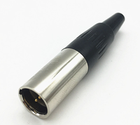 Connecteurs audio Mini XLR mâle 5 broches vers Mini XLR femelle 5 broches
