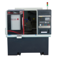 Chine guangdong métal tournage fraisage forage 3 axes Mini cnc métal filature tour machine