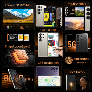 S26 Ultra 22GB+2TB Android 16, Smartphone 5G LTE de Alta Velocidad, Pantalla de 7.<span class=keywords><strong>3</strong></span>" 144Hz, Doble SIM, Últimos Procesadores, Teléfonos Móviles Globales S26 Ultra - Product Image 5