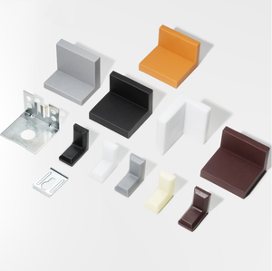 خزانة مطبخ بزاوية منزلية موصل حامل مصفح بغطاء بلاستيكي لدعامات الأرفف والموصلات - Product Image 6